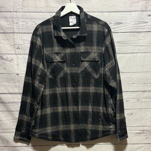 Zyia Fleece lined Snap button Shirt